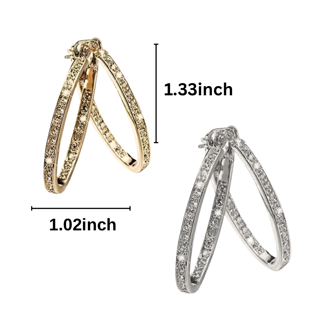 Small Circle Hoop Earrings