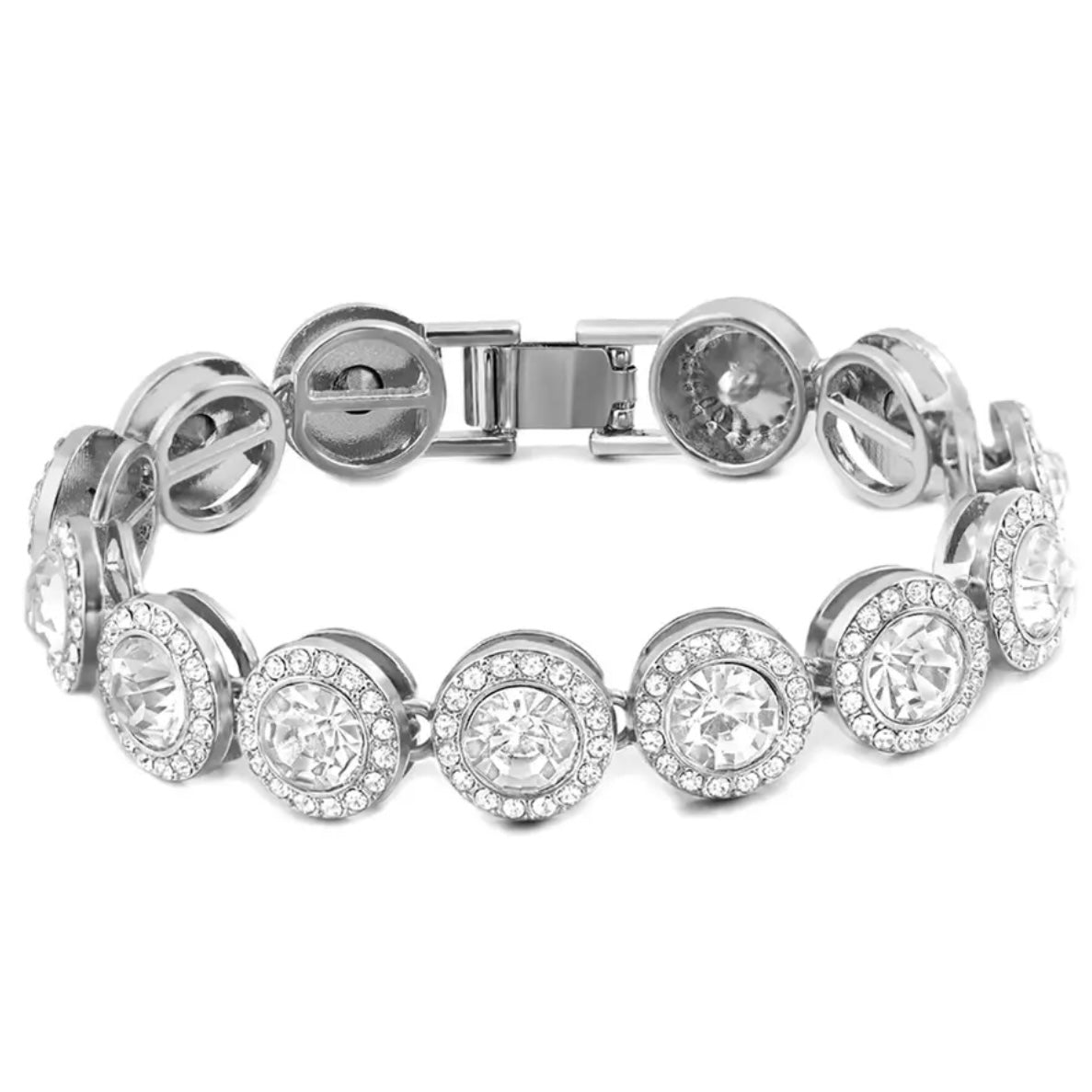 Icy Circle Cuban Bracelet