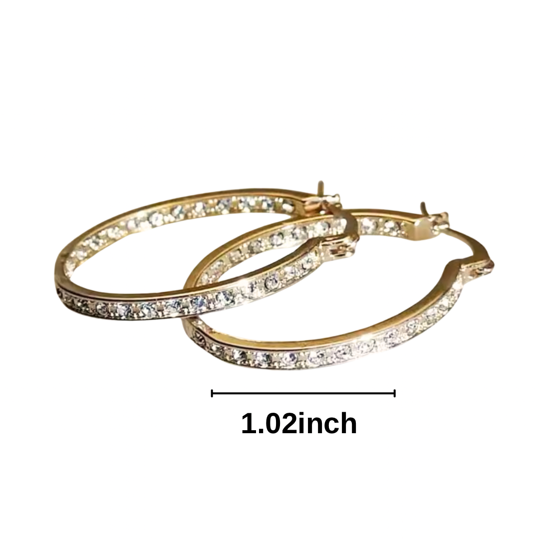 Small Circle Hoop Earrings