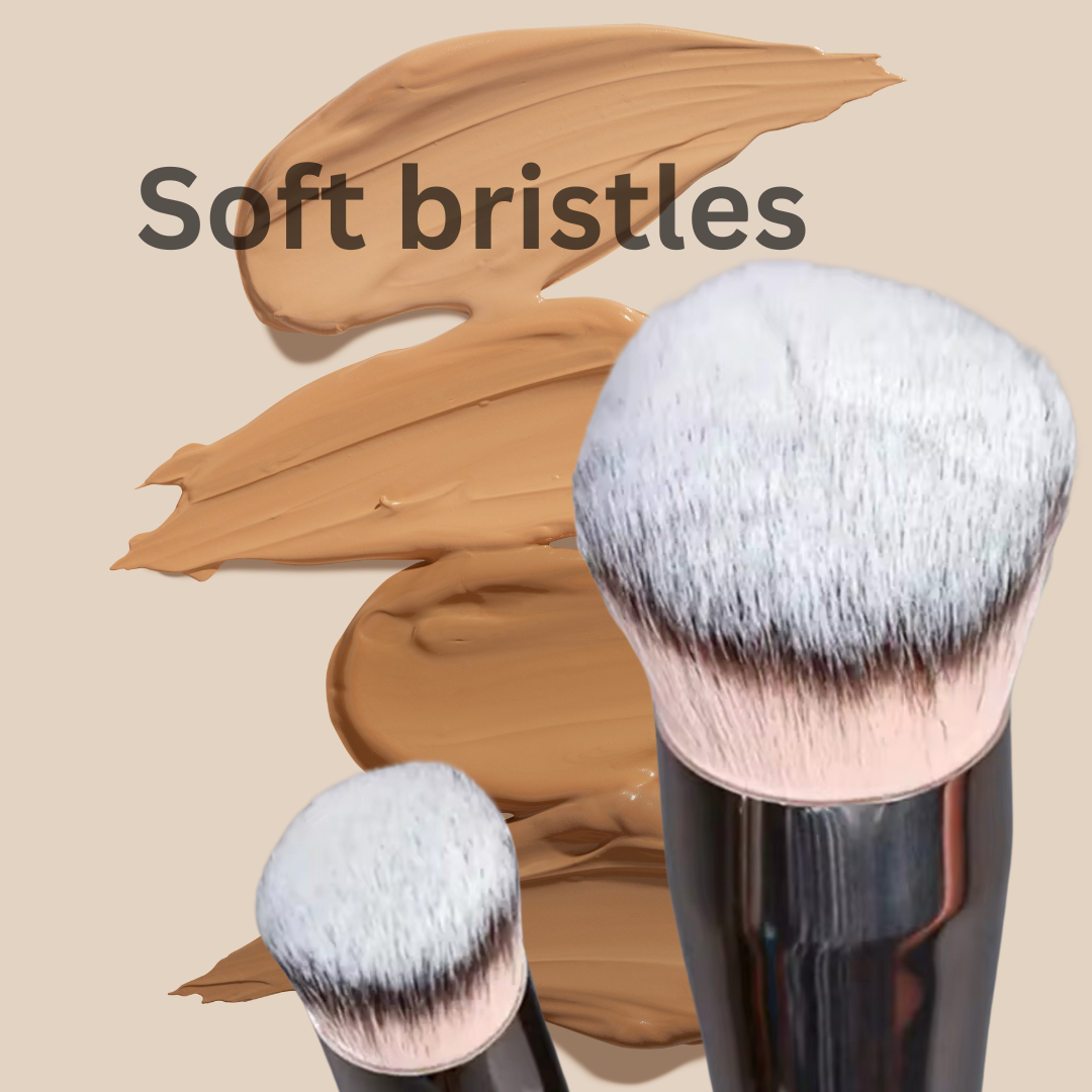 3pcs It Girl Foundation, Contour & Conceal Makeup Brushes