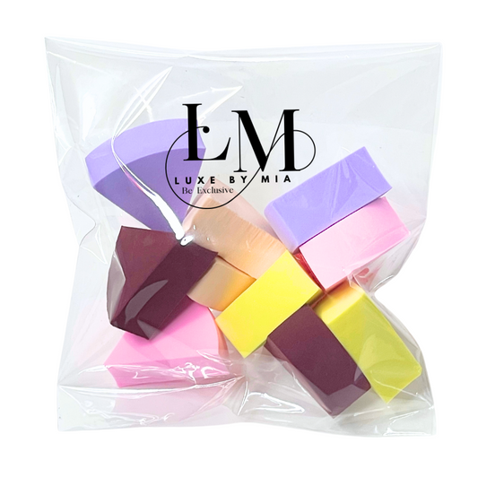 10PCS Mini Triangle Makeup Blending Sponges