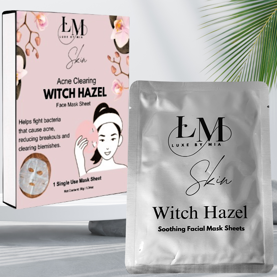 Witch Hazel Face Mask Sheets