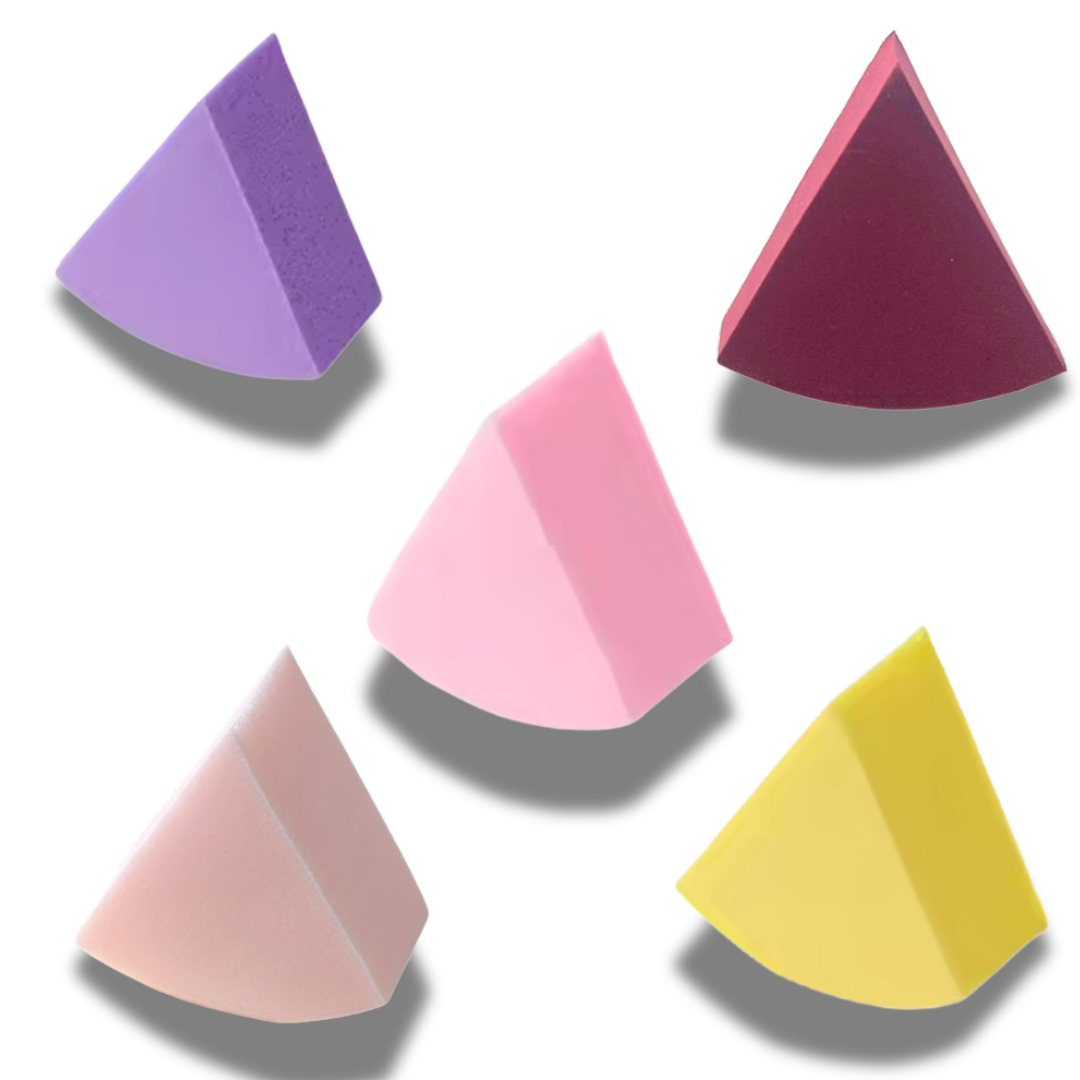 10PCS Mini Triangle Makeup Blending Sponges