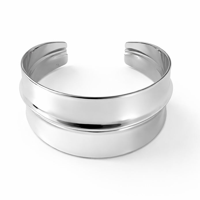 Modern Form Cuff Bracelet