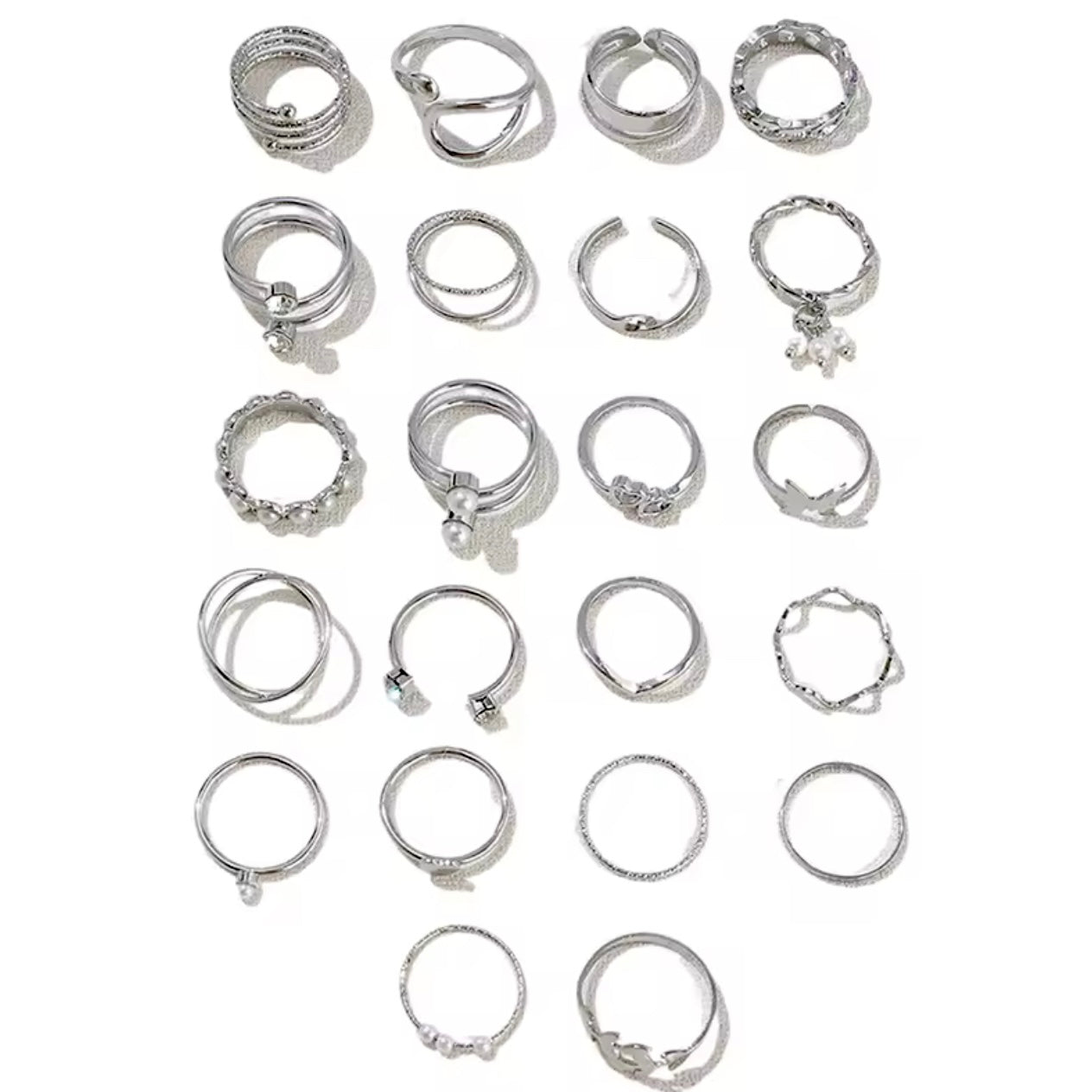 Nova 22 PCS Bohemian Knuckle Rings