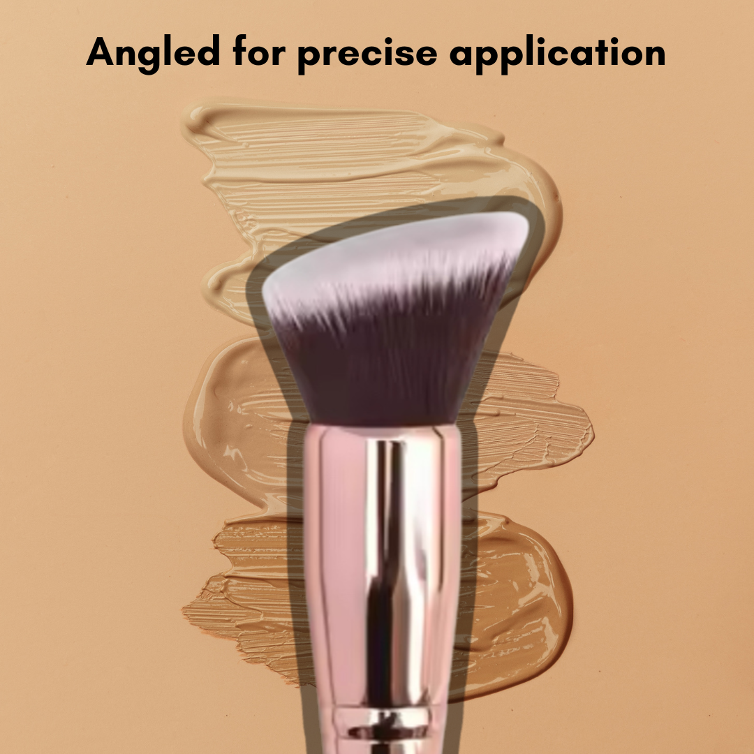 Angled Contour Blending Makeup Brush