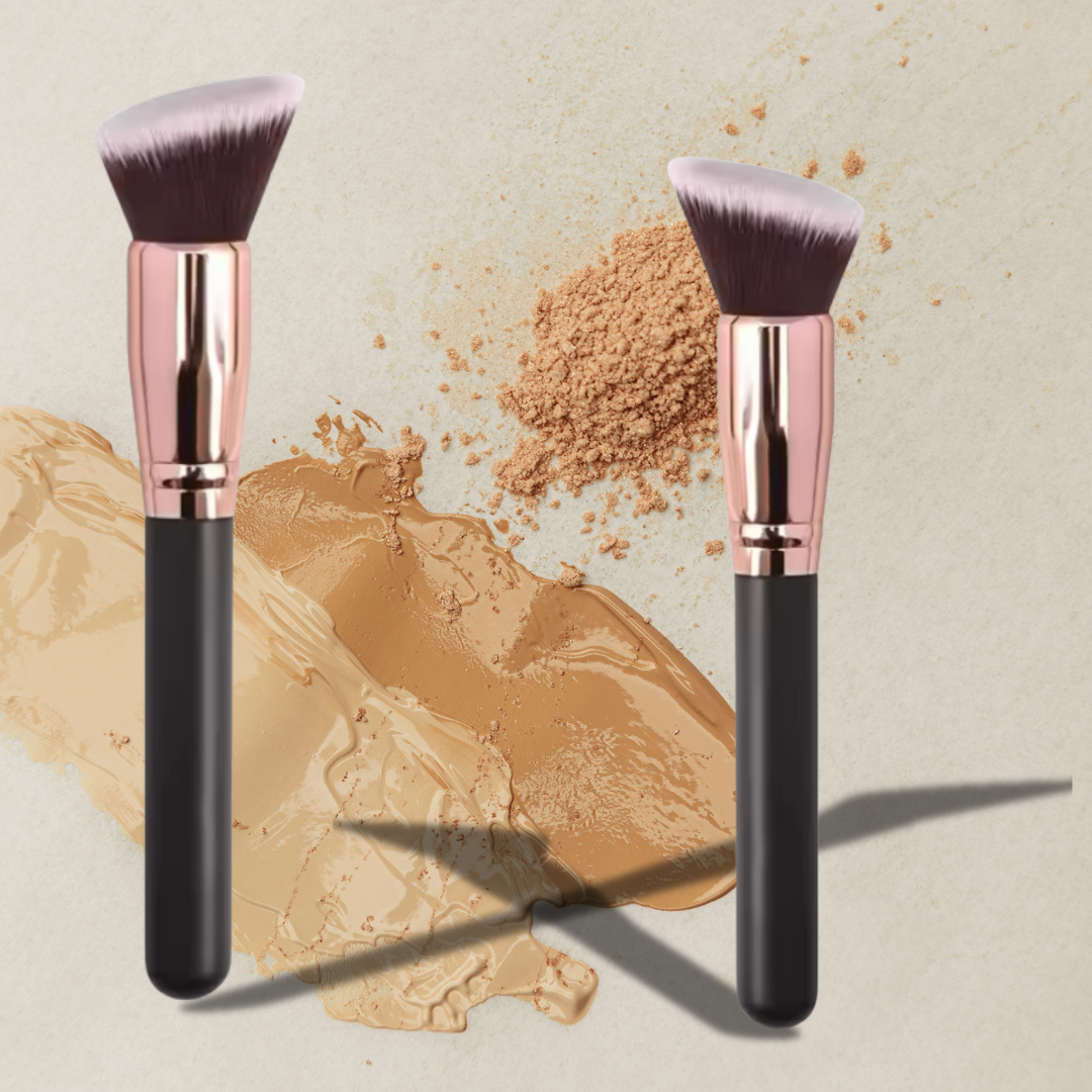Angled Contour Blending Makeup Brush