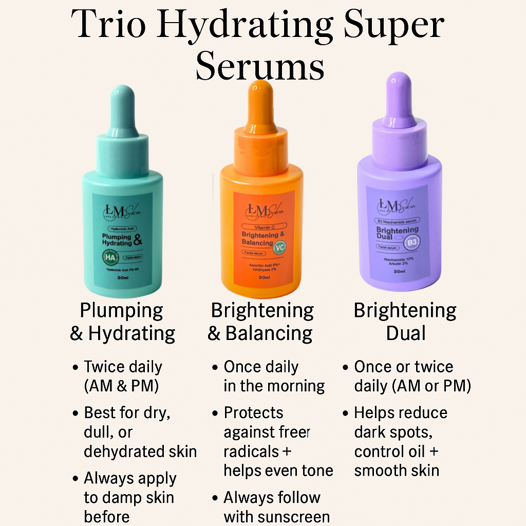 Trio Hydrating Super Serums Set