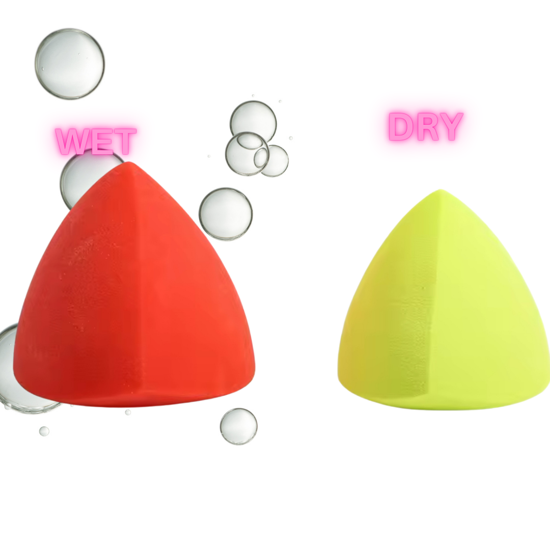 2PCS Vibrant Colors Makeup Blending Sponge