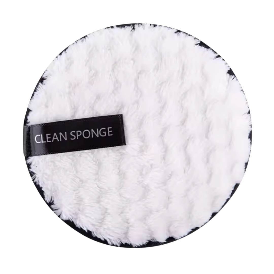 LUXE Microfiber Cleansing Pads Makeup Remover Reusable 4PCS Set