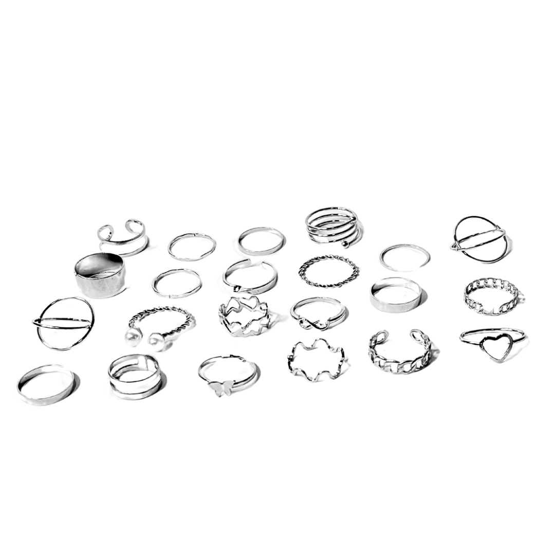 Cali 22 Pcs Bohemian Knuckle Rings