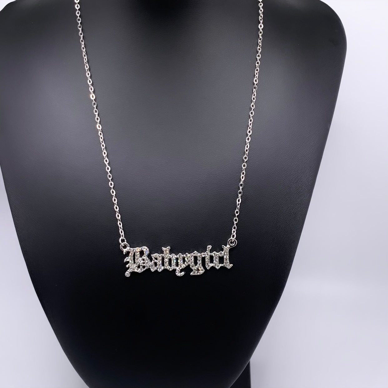 Baby Girl Letter Necklace