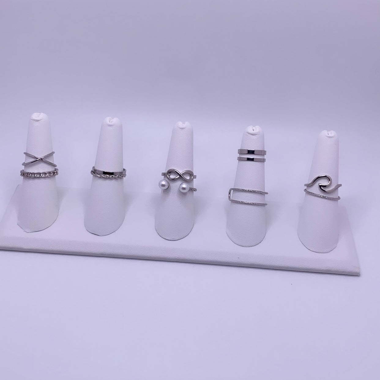 Swagger 10 Pcs Knuckle Rings