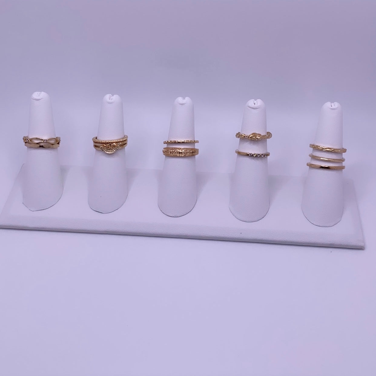 Fly Babe 12 Pcs Knuckle Rings