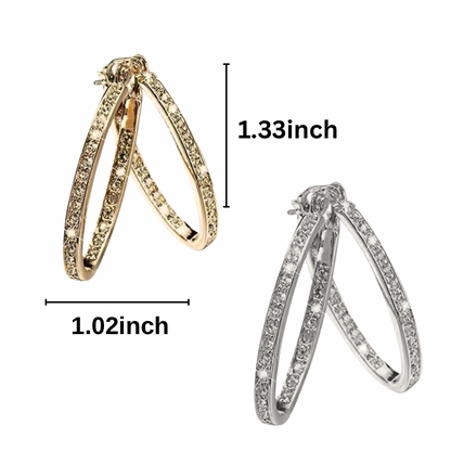 Small Circle Hoop Earrings