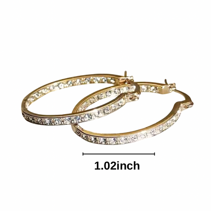 Small Circle Hoop Earrings