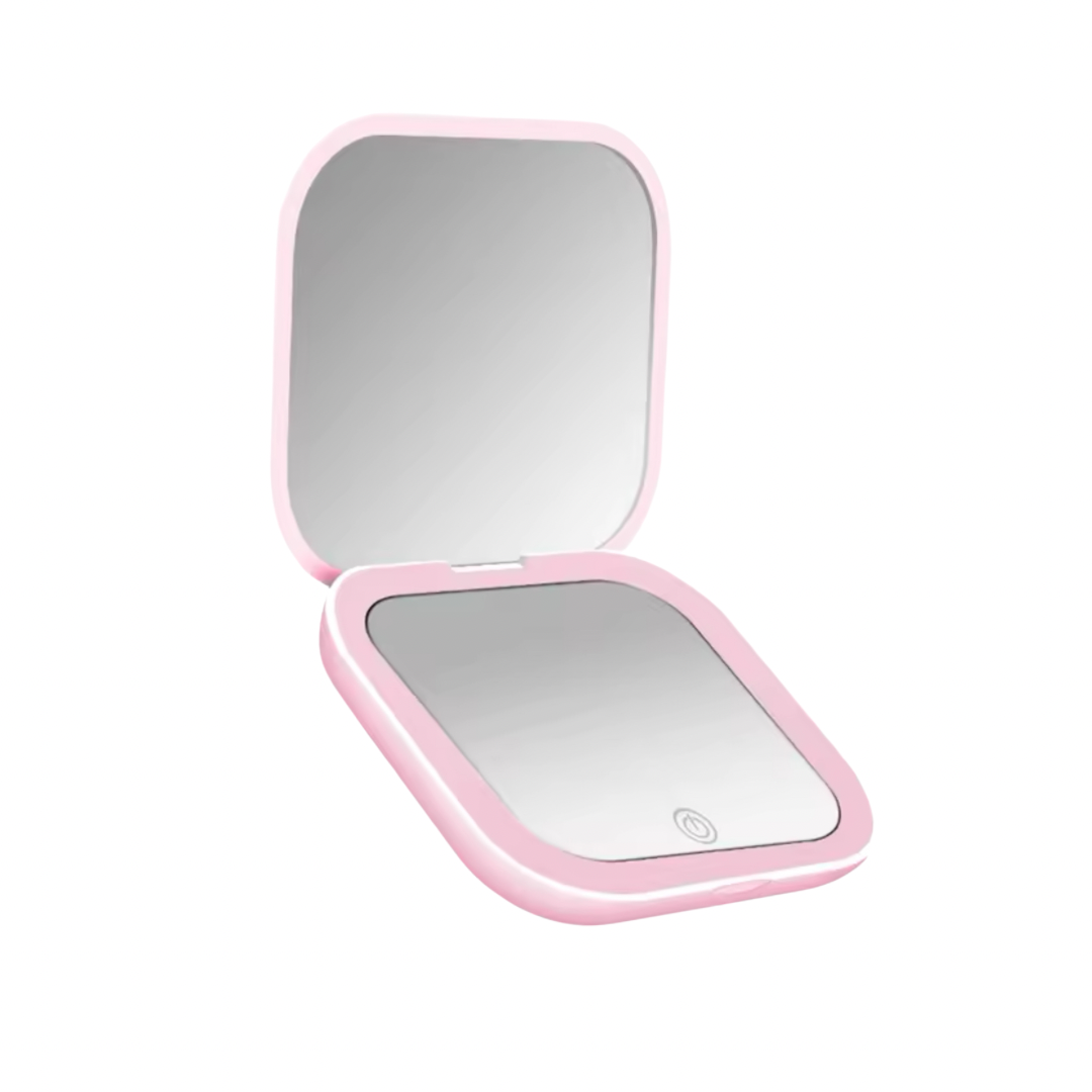 Mini Vanity Rechargeable LED Lights Makeup Mirror