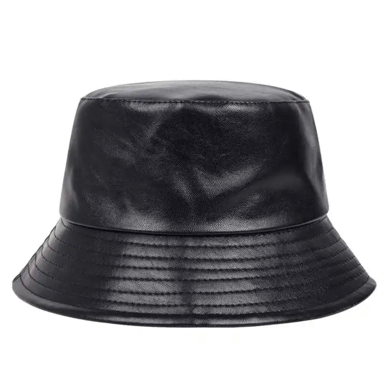 Brooklyn N86 Leather Bucket Hat