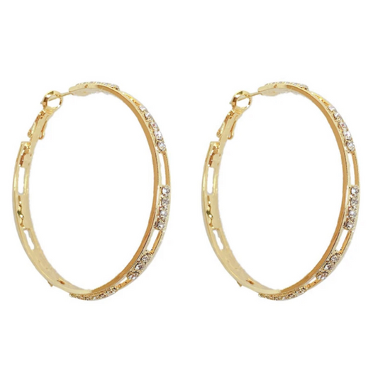 Shawty Medium Hoop Earrings