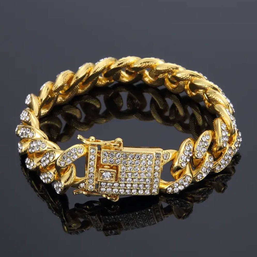 Baddie Cuban Link Bracelet