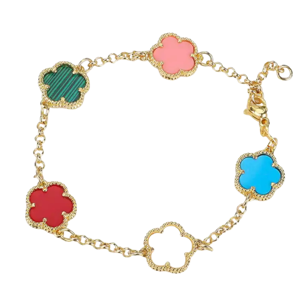 5 Colors Flower Shaped Bracelet