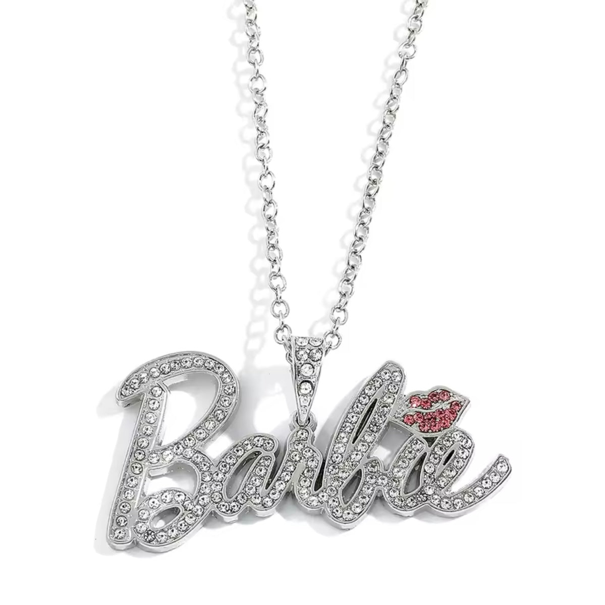 Barbie Pendant Letter Necklace