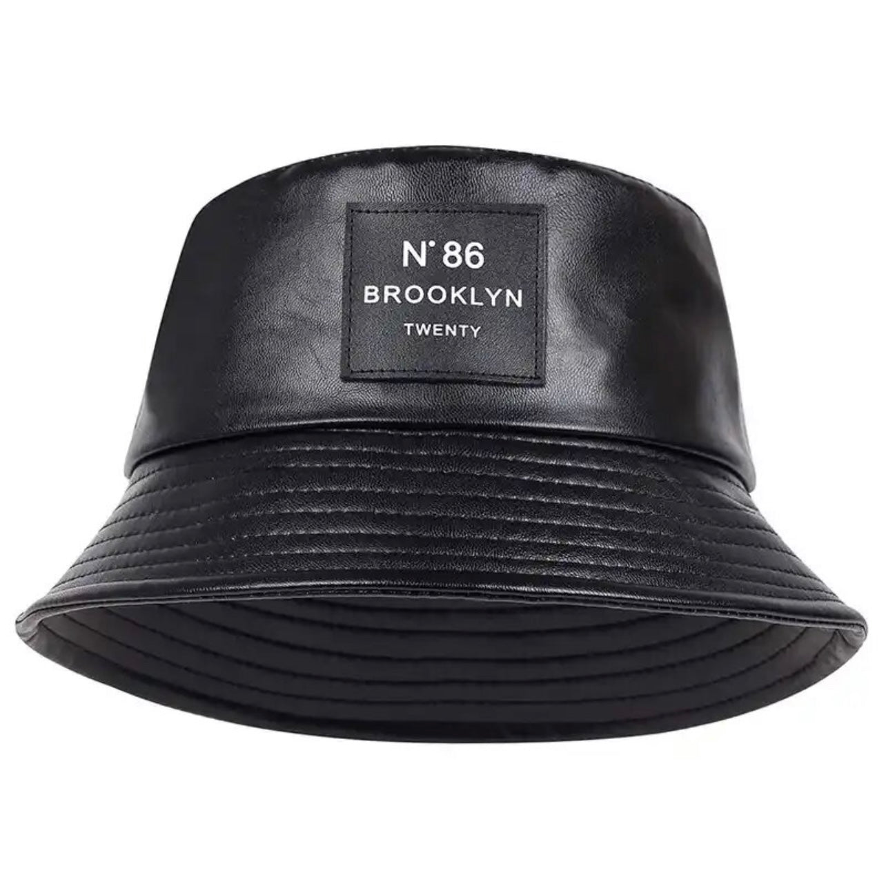 Brooklyn N86 Leather Bucket Hat