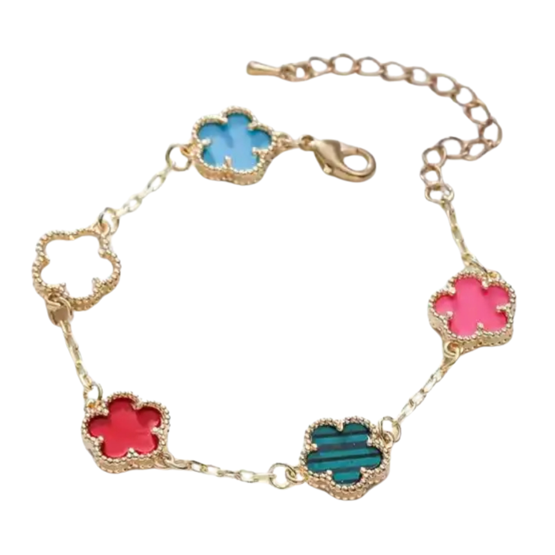 5 Colors Flower Shaped Bracelet