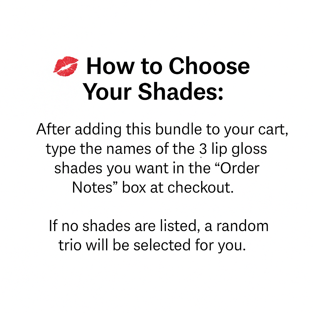 Best-Selling Gloss Trio Bundle