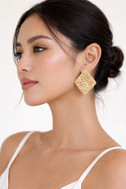 Molten Muse Statement Earrings