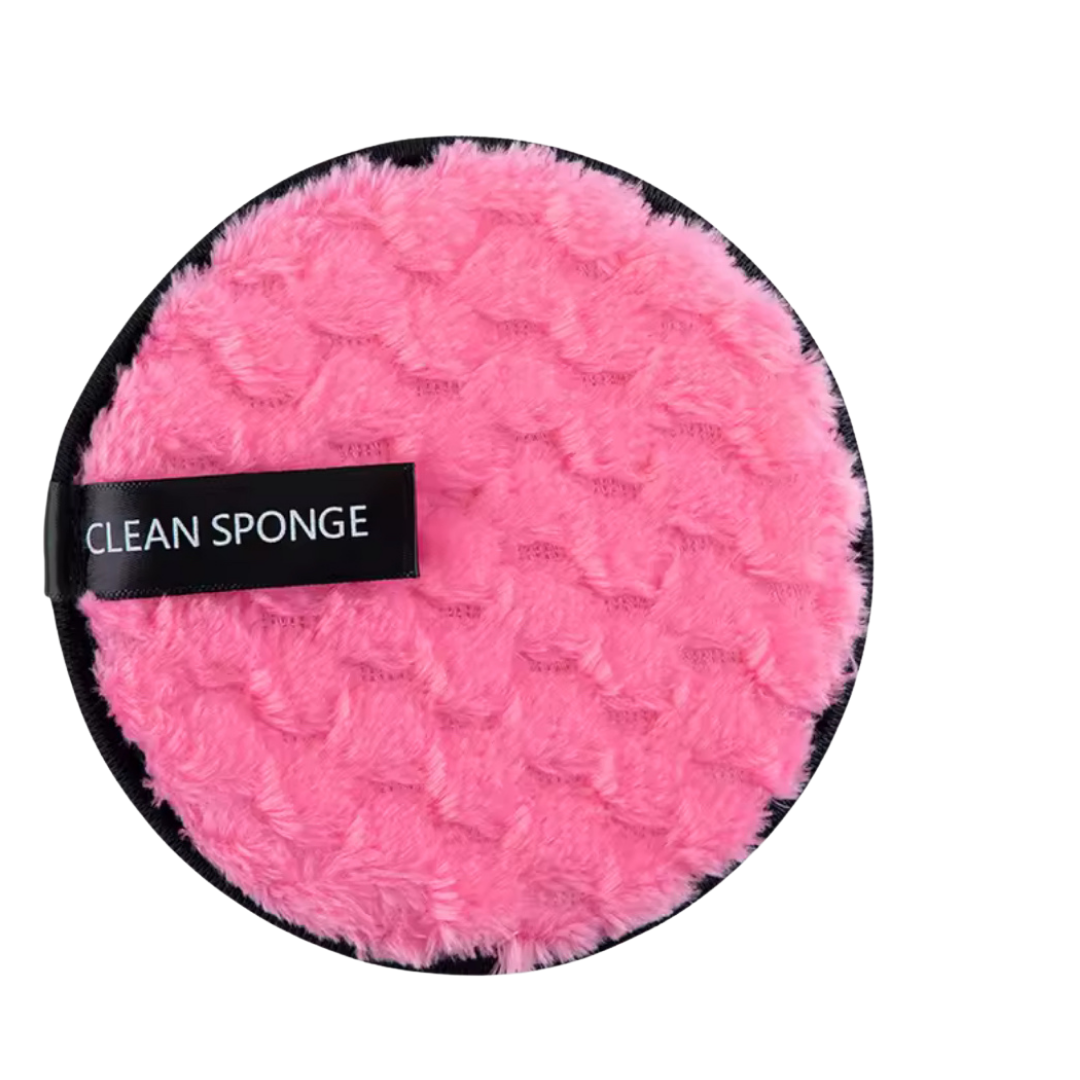LUXE Microfiber Cleansing Pads Makeup Remover Reusable 4PCS Set