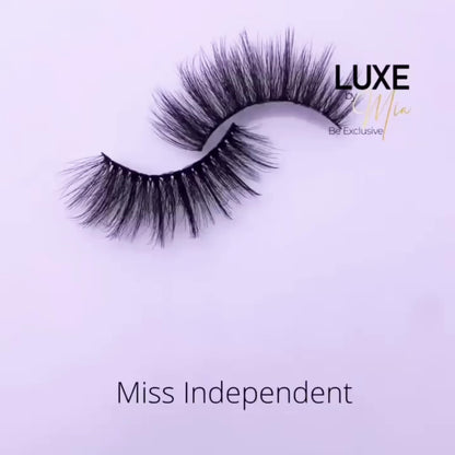 Miss Independent 22mm 3D Mink Lash