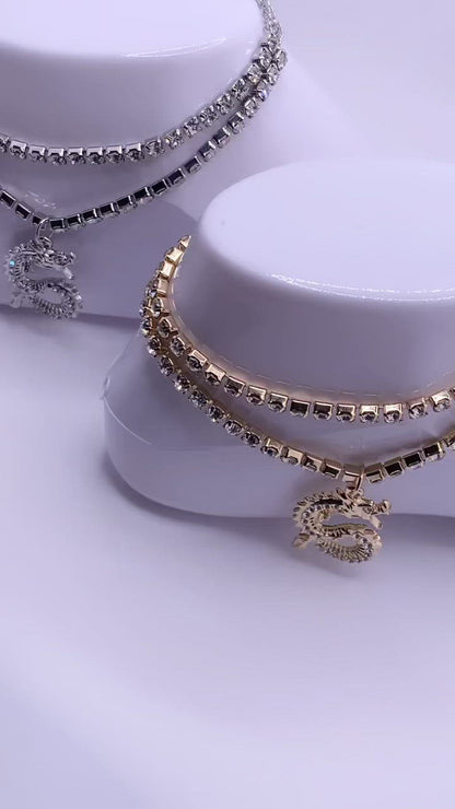 Dragon 2 Piece Anklets