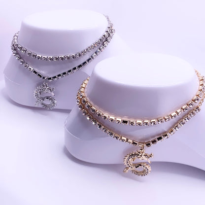 Dragon 2 Piece Anklets