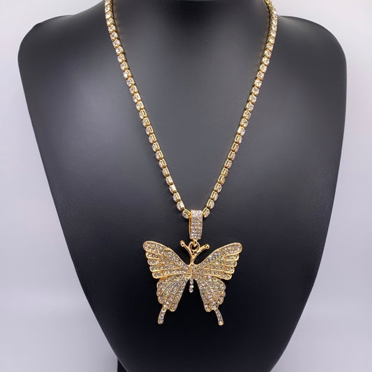 Butterfly Pendant Chain