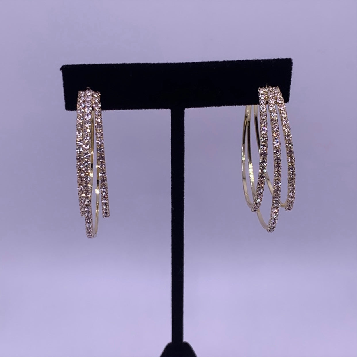 Open Back Hoop Earrings