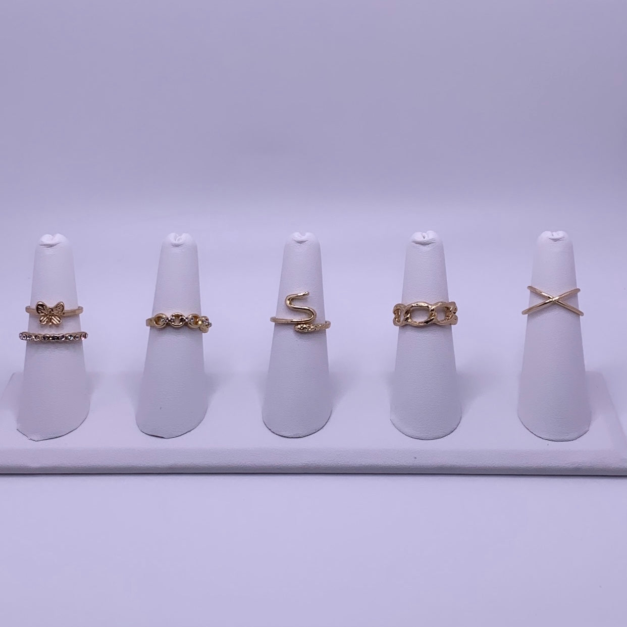 Saucy 6 Piece Knuckle Ring Sets