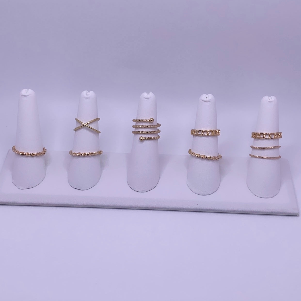 Vibin 8 Piece Knuckle Ring Sets