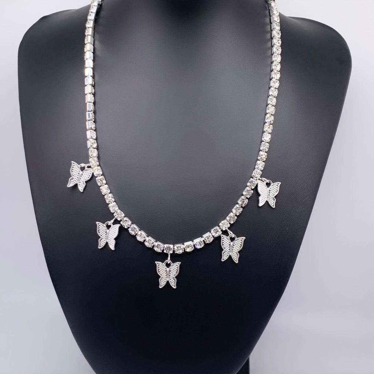 Sporty Butterfly Necklace