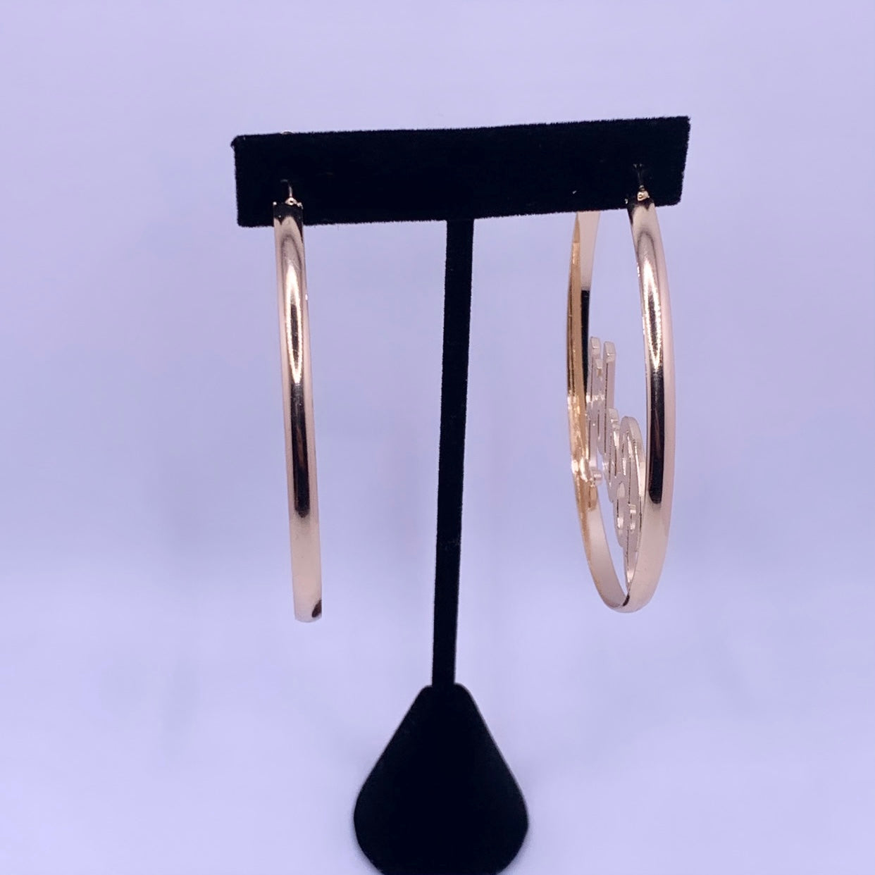 BabyGirl Letter Hoop Earrings